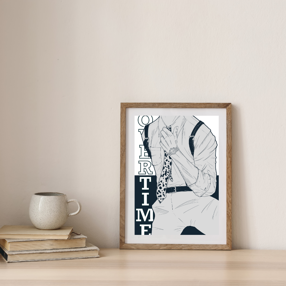 Overtime | Kunstdruck