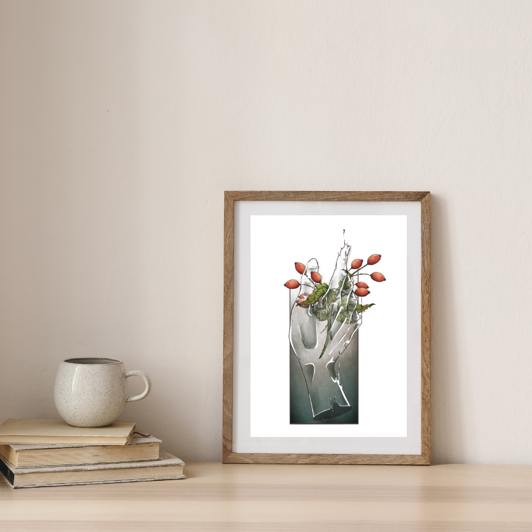 Hagebutten | Kunstdruck