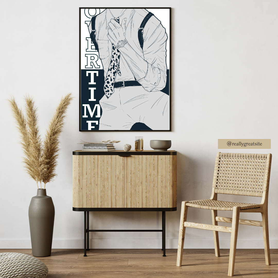 Overtime | Kunstdruck