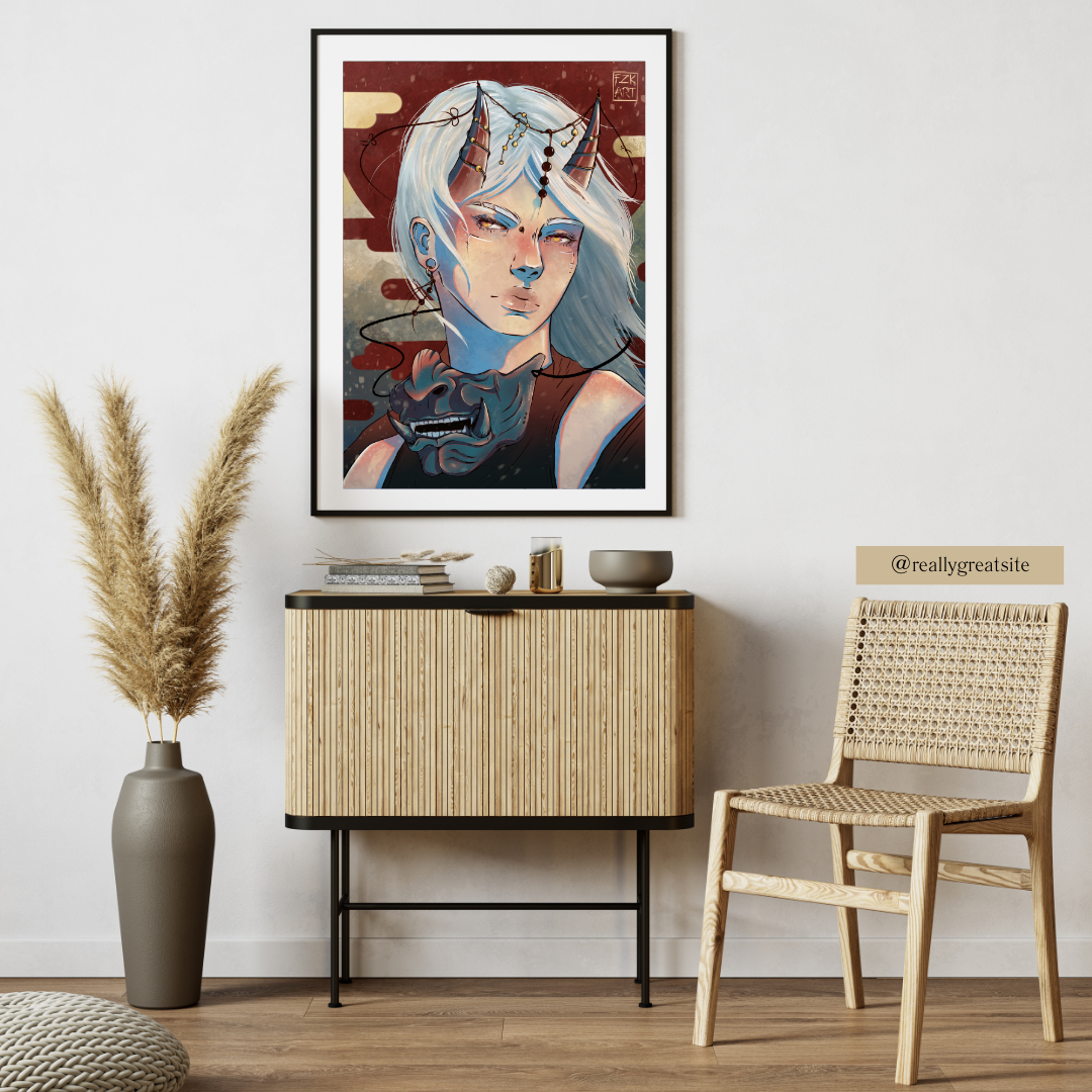 Oni Hime | Art Print
