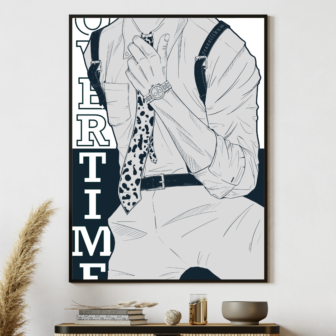 Overtime | Kunstdruck