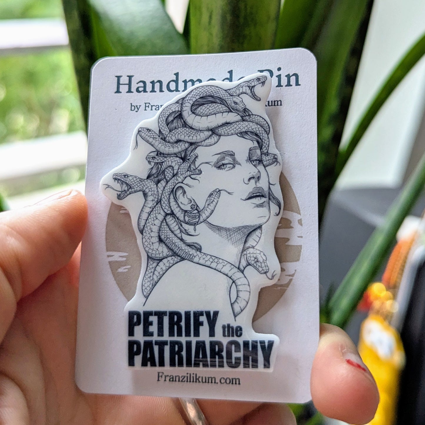 Medusa - Petrify the Patriarchy | Pin