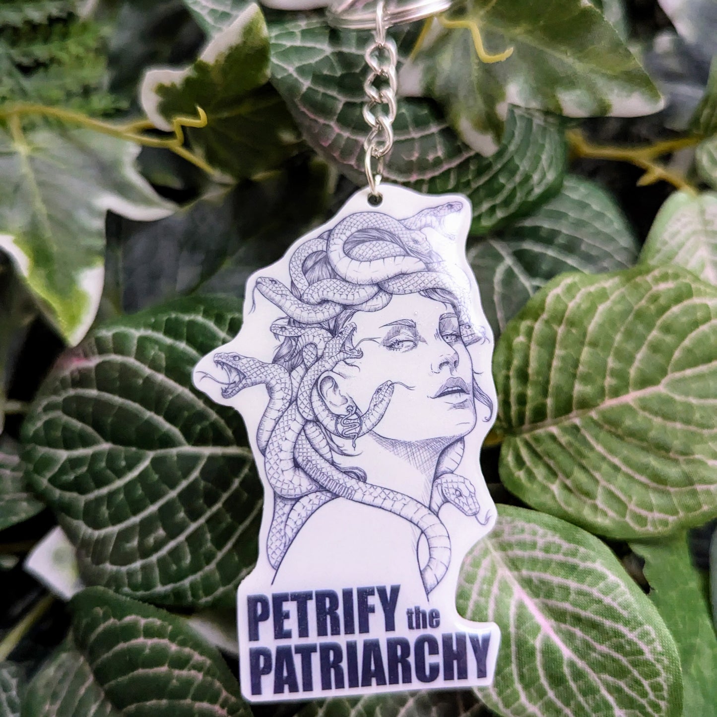 Medusa - Petrify the Patriarchy | Schlüsselanhänger