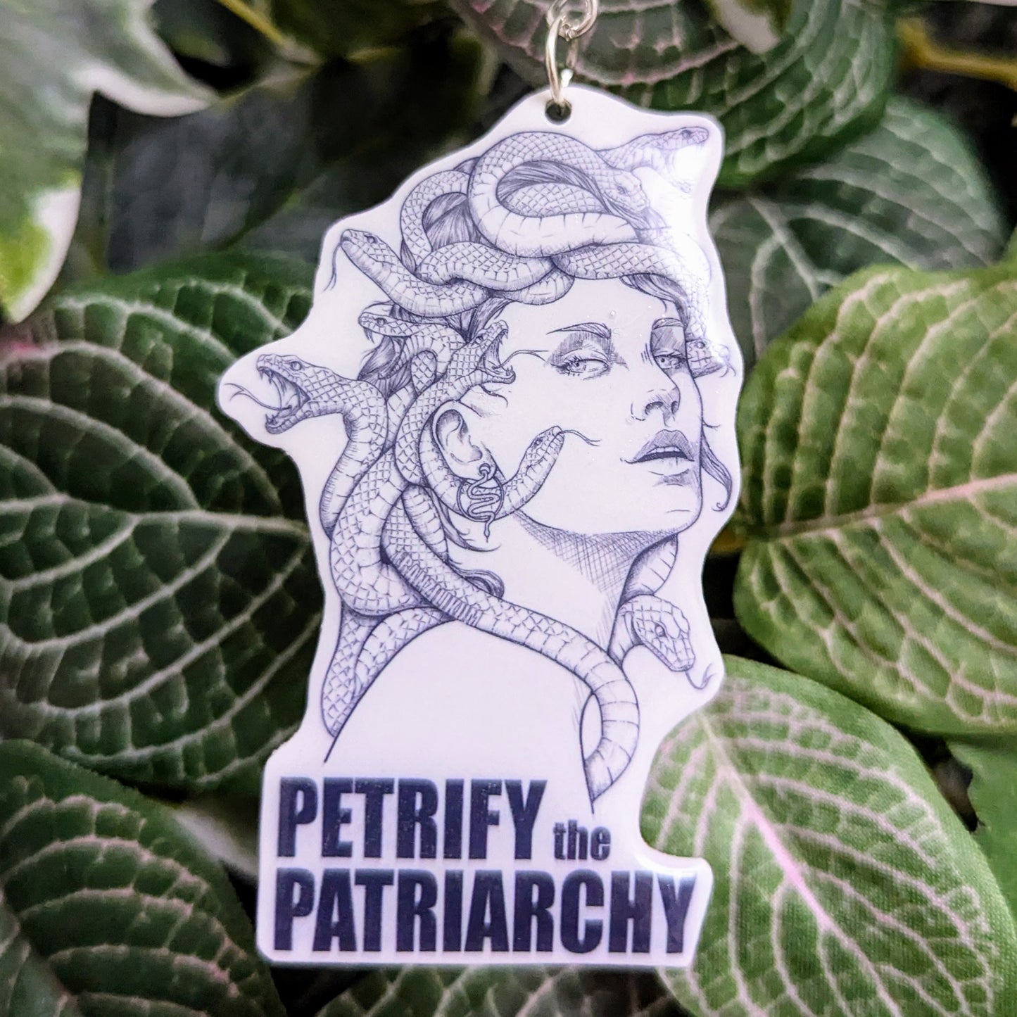Medusa - Petrify the Patriarchy | Schlüsselanhänger