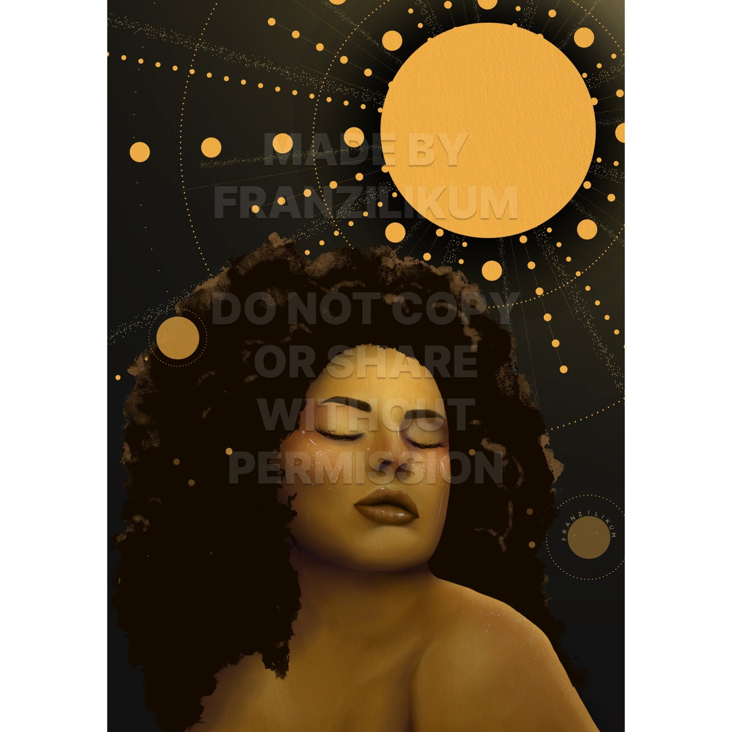 Yellow Sun | Art Print