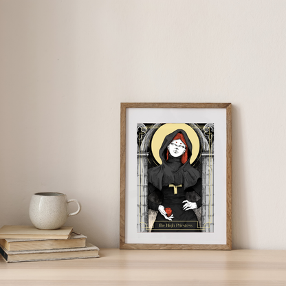 Die Hohepriesterin | Kunstdruck