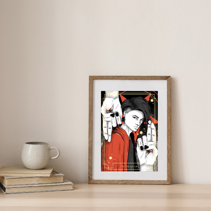 Der Magier | Kunstdruck