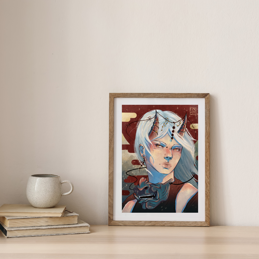Oni Hime | Art Print