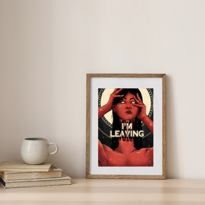 Leaving | Kunstdruck