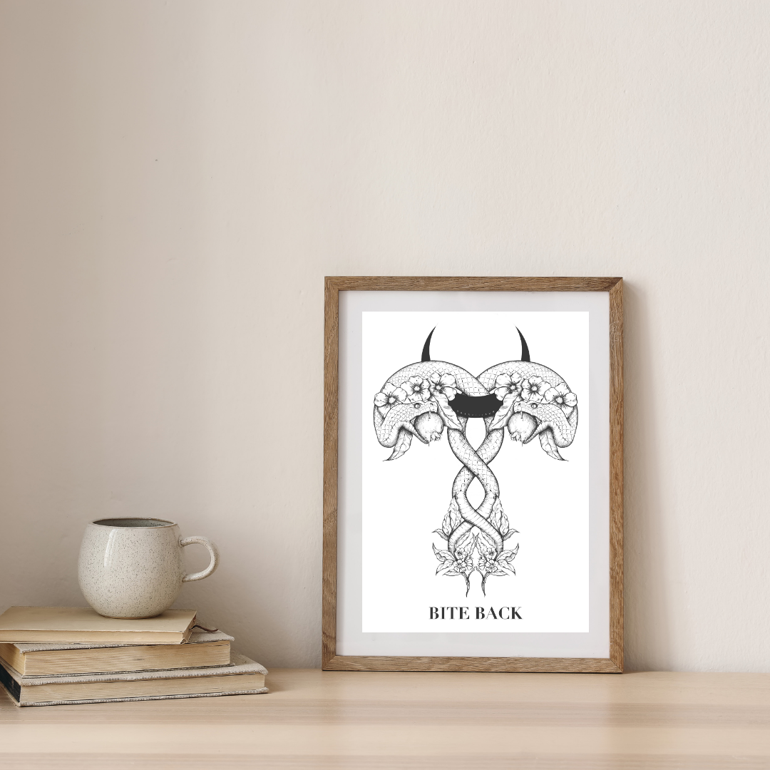 Bite Back | Kunstdruck