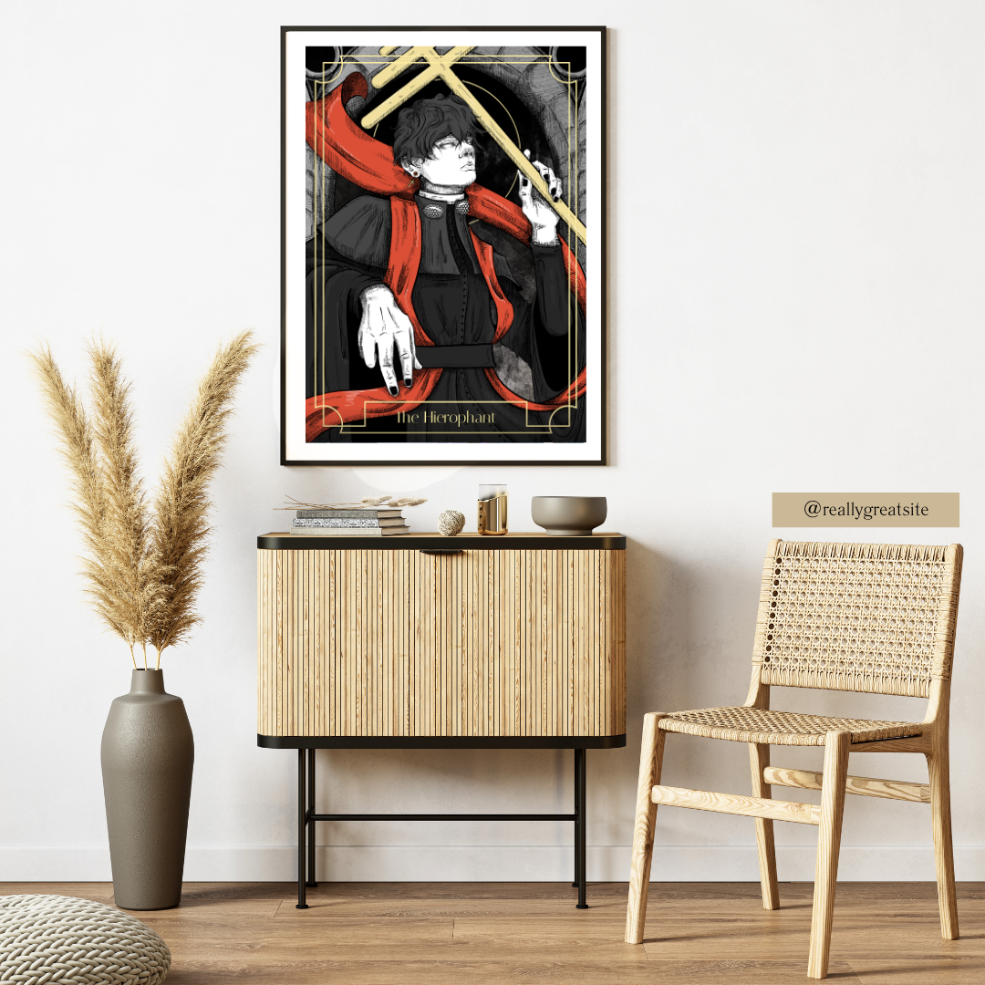 Der Hohepriester | Kunstdruck