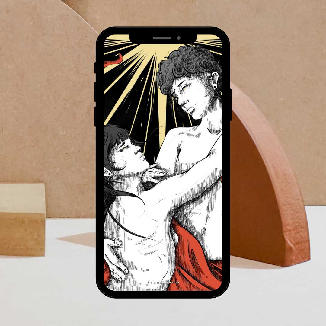 The Lovers | Phone Wallpaper