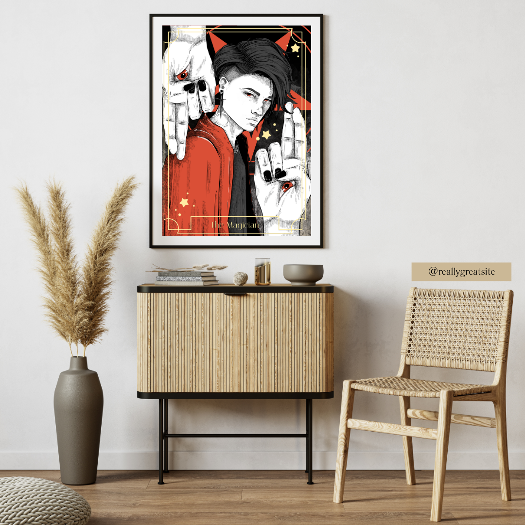 Der Magier | Kunstdruck