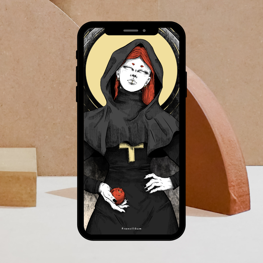 Die Hohepriesterin | Phone Wallpaper