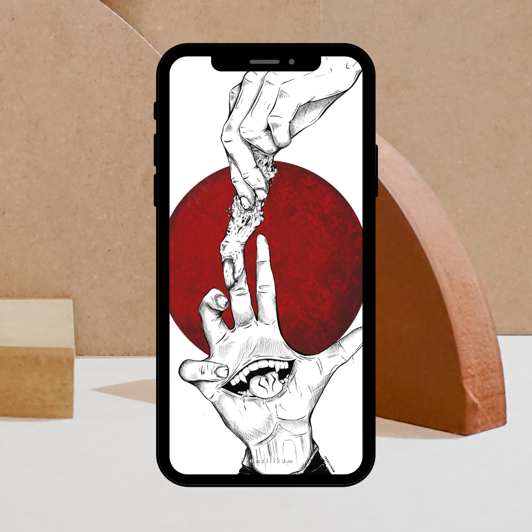 Hand Feeder | Phone Wallpaper