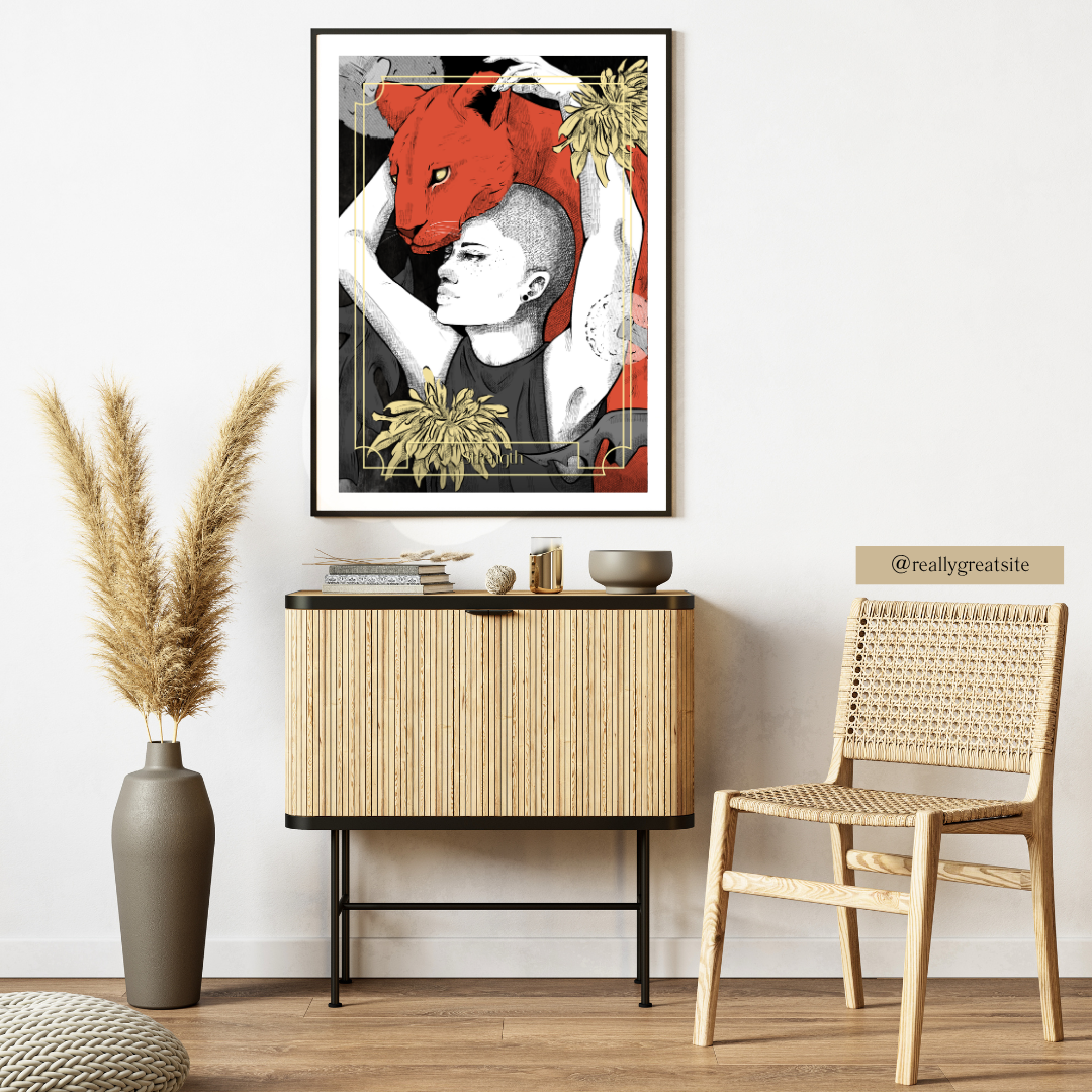 Stärke | Kunstdruck