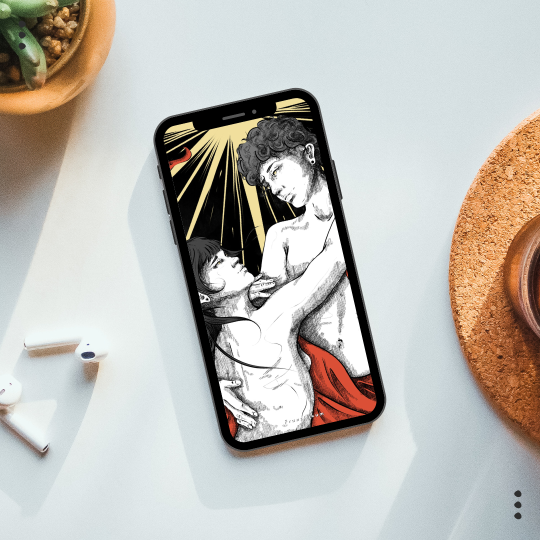 The Lovers | Phone Wallpaper