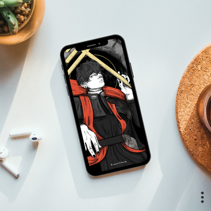 The Hierophant | Phone Wallpaper