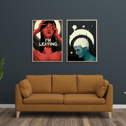 Leaving | Kunstdruck
