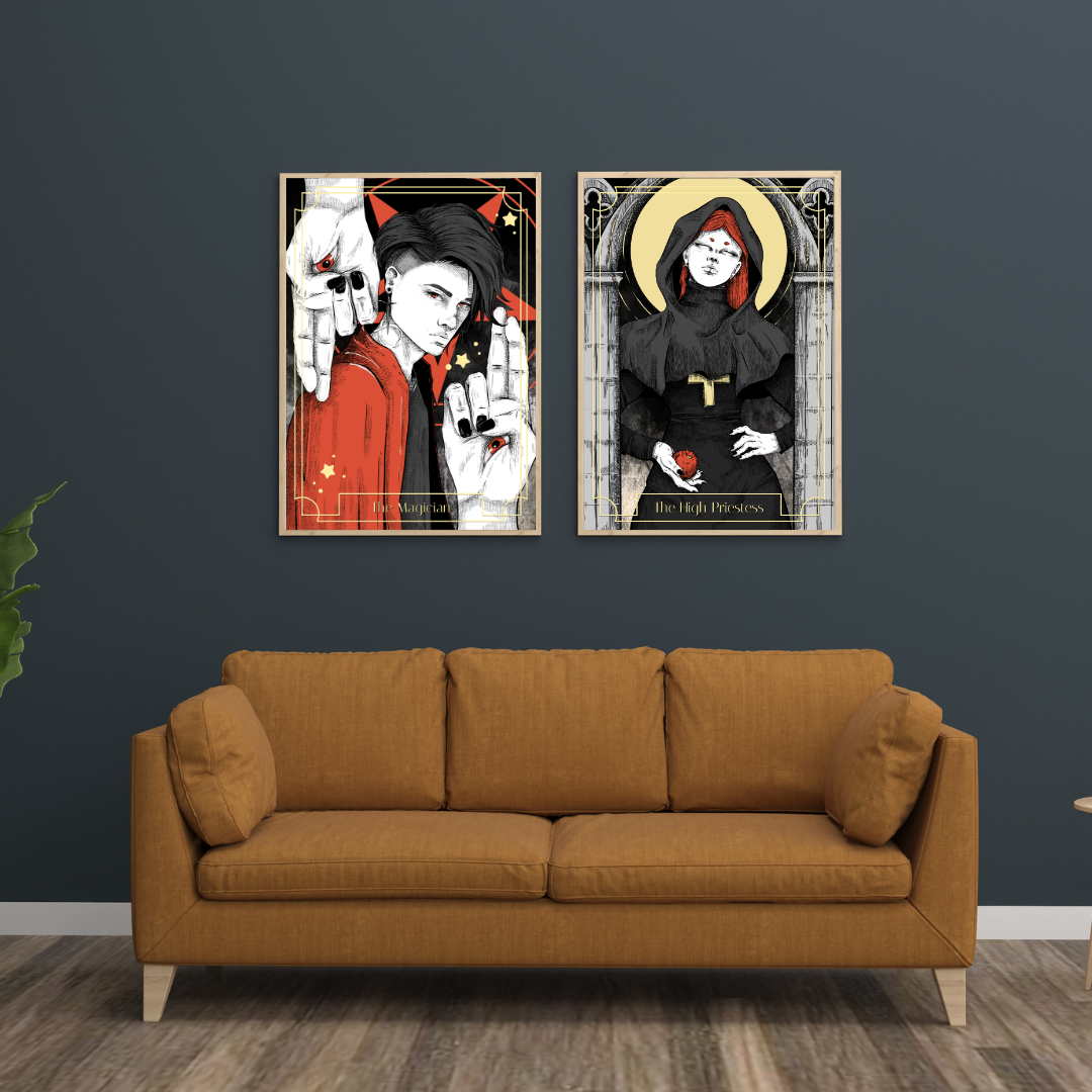 Die Hohepriesterin | Kunstdruck