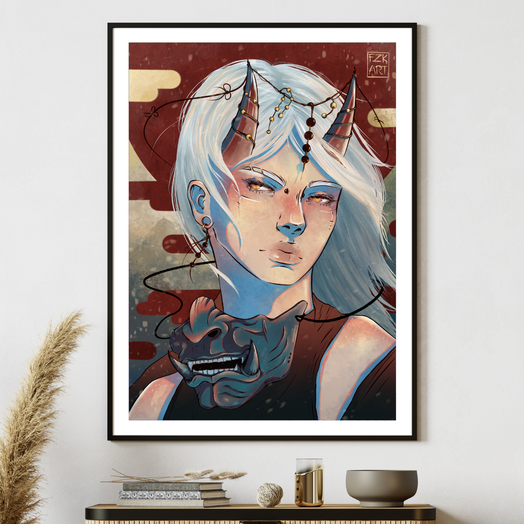 Oni Hime | Art Print