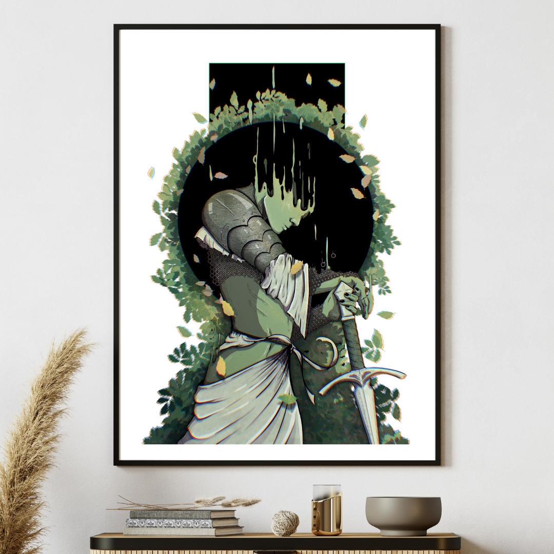 Green Knight | Kunstdruck
