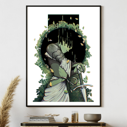 Green Knight | Kunstdruck