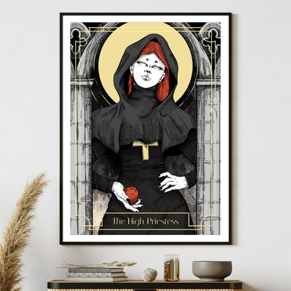 Die Hohepriesterin | Kunstdruck