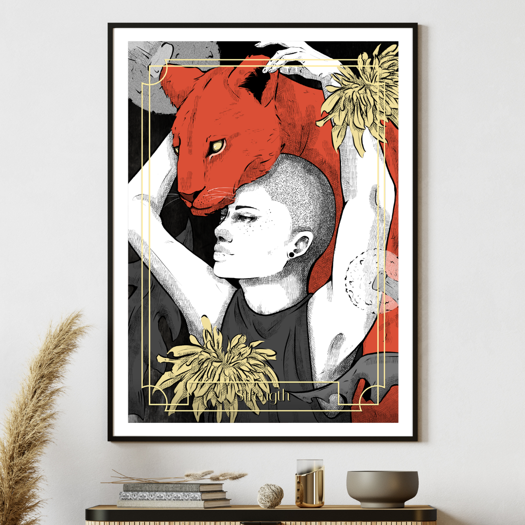 Stärke | Kunstdruck
