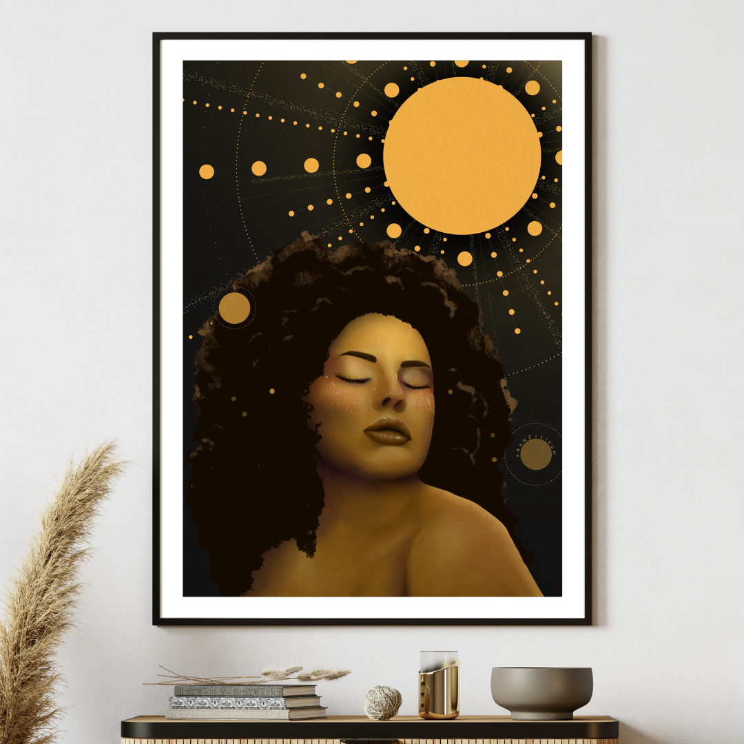 Yellow Sun | Art Print