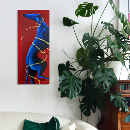 Breaking free // Acrylics and gold on Canvas, Original