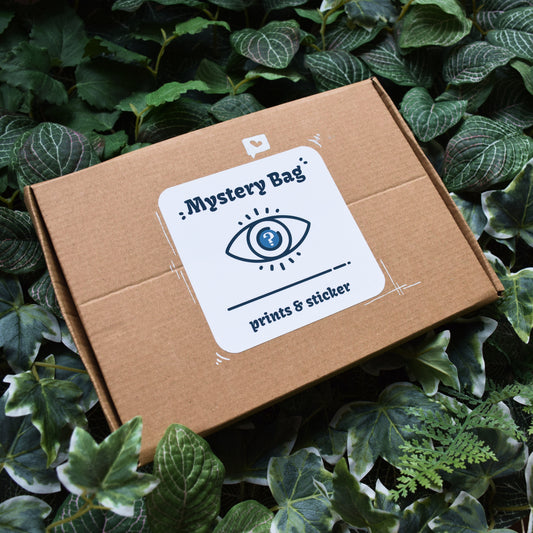 Kunst Mystery Box | Kunstdrucke, Sticker & mehr
