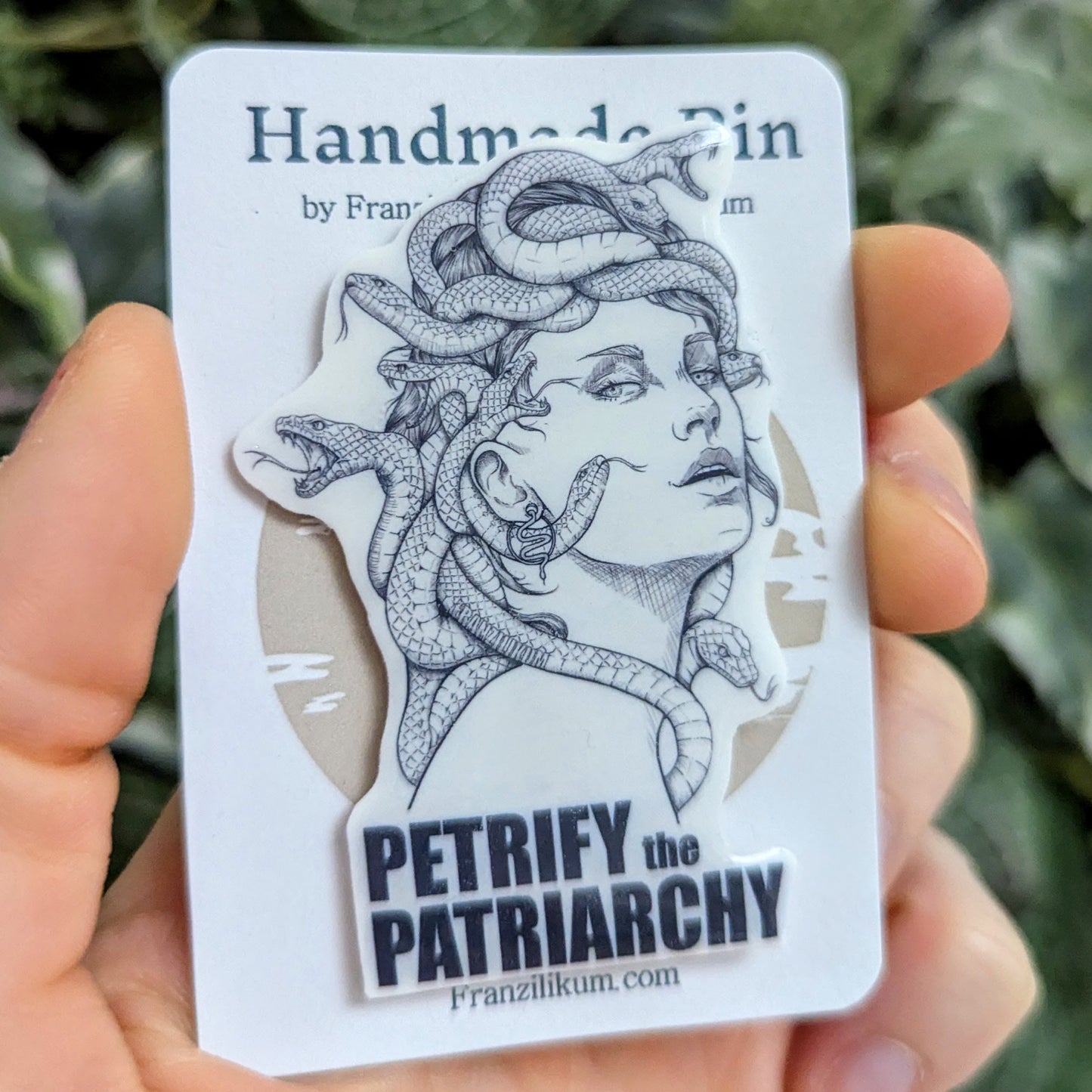 Medusa - Petrify the Patriarchy | Pin