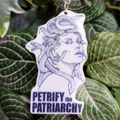 Medusa - Petrify the Patriarchy | Schlüsselanhänger