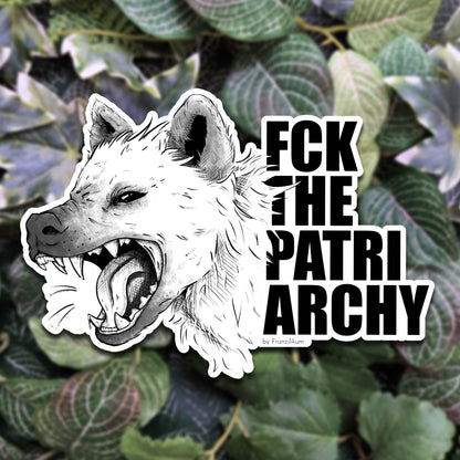 Hyena - FCK the Patriarchy | Stickers