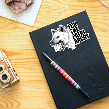 Hyena - FCK the Patriarchy | Stickers