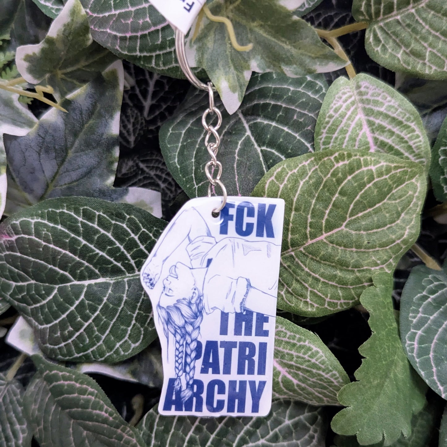 FCK the Patriarchy - Women in Blues II | Schlüsselanhänger