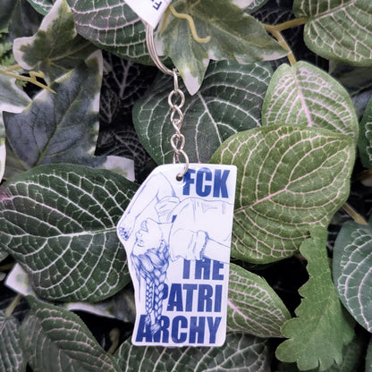 FCK the Patriarchy - Women in Blues II | Schlüsselanhänger