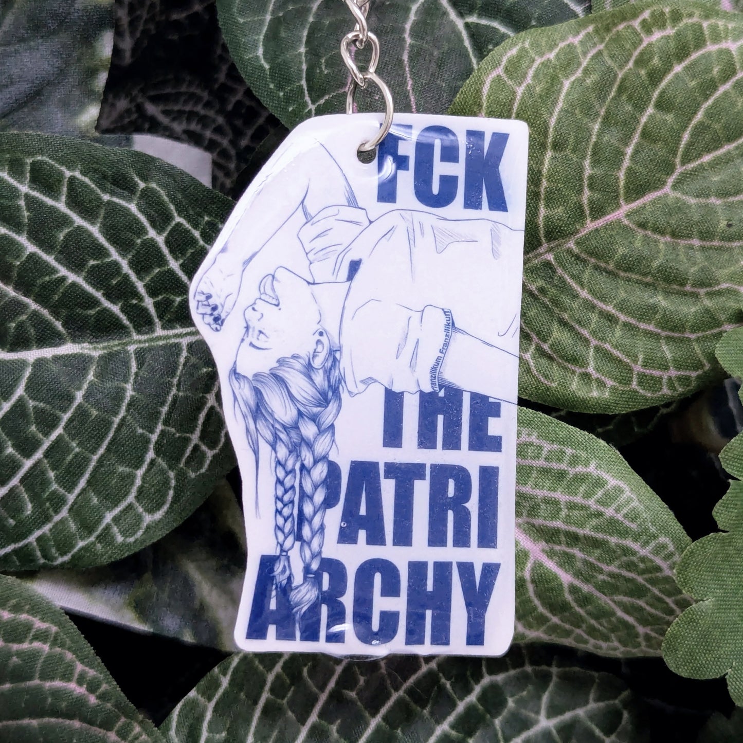 FCK the Patriarchy - Women in Blues II | Schlüsselanhänger