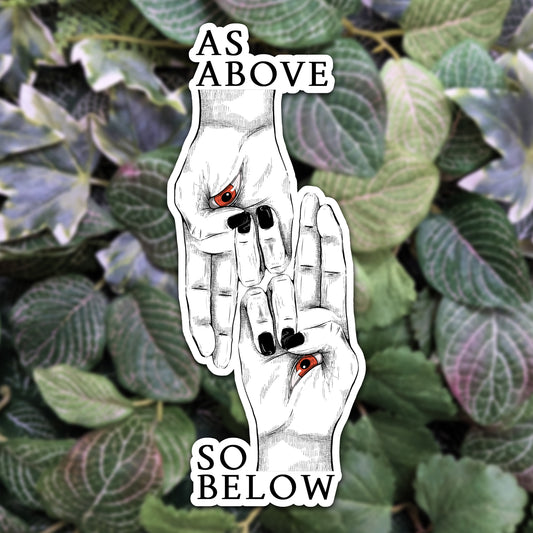 As Above So Below | Sticker