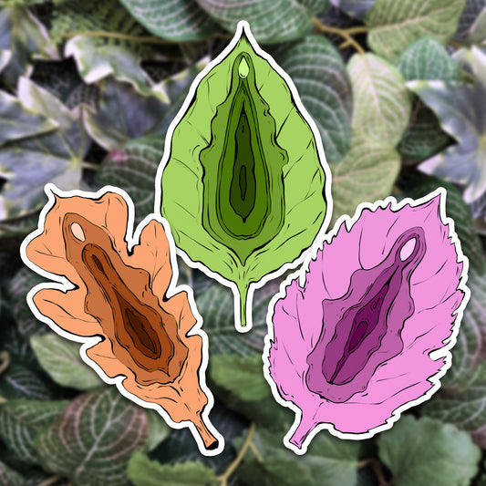 Forms of Nature - Vulvablätter | Sticker