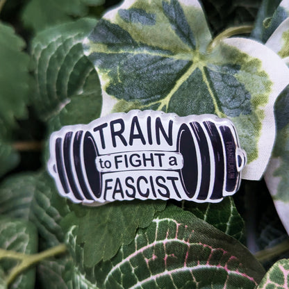 Train to fight a fascist | Pin