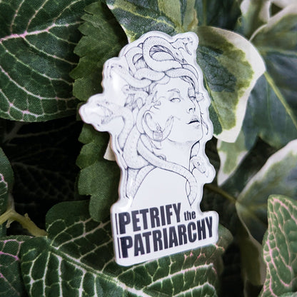 Medusa - Petrify the Patriarchy | Pin