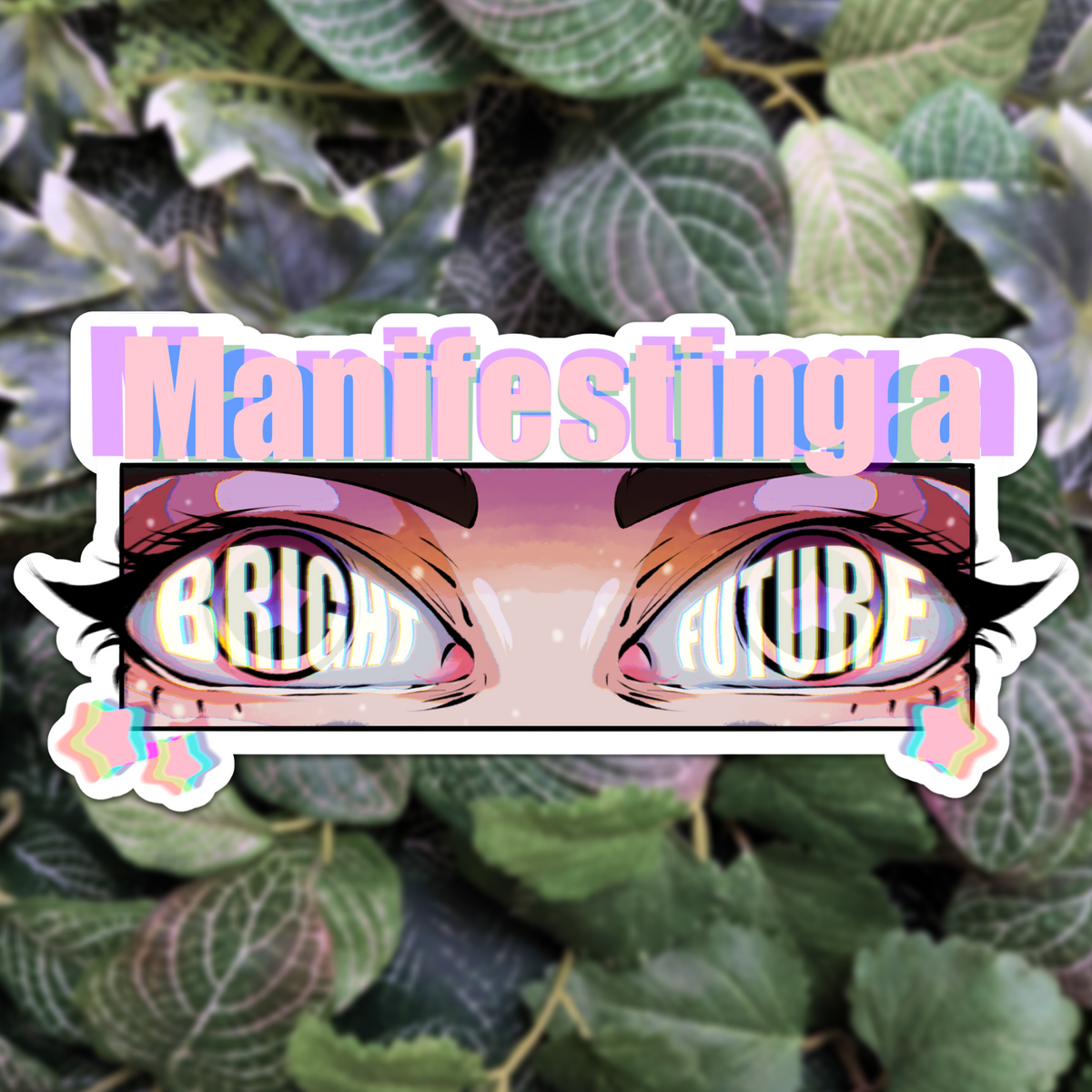 Manifesting a bright future! | Sticker