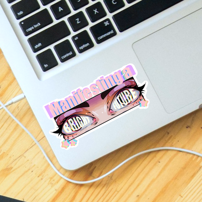 Manifesting a bright future! | Sticker