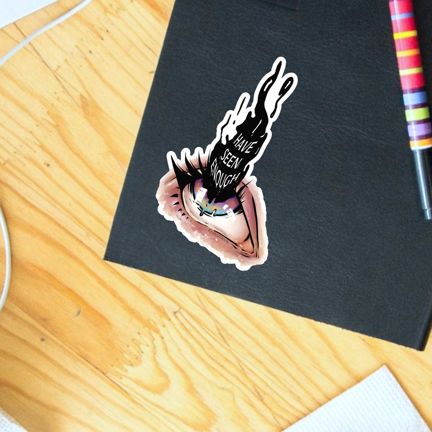 Seen enough | Sticker