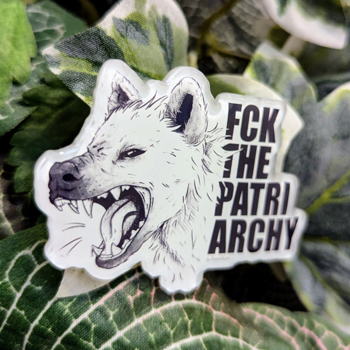 Hyäne - FCK the Patriarchy | Pin