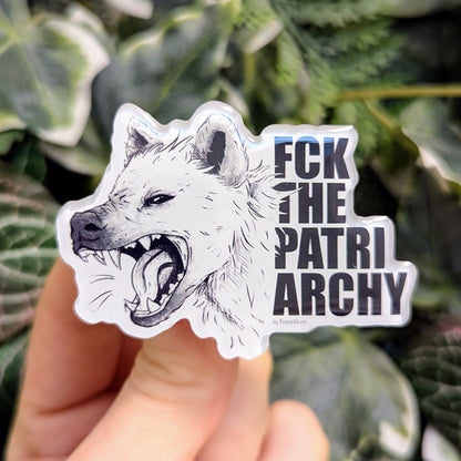 Hyäne - FCK the Patriarchy | Pin