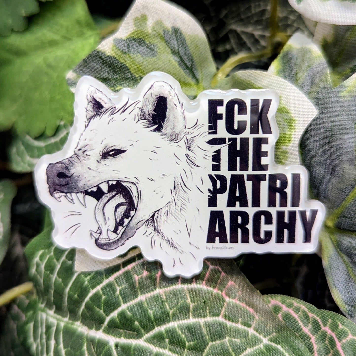Hyäne - FCK the Patriarchy | Pin