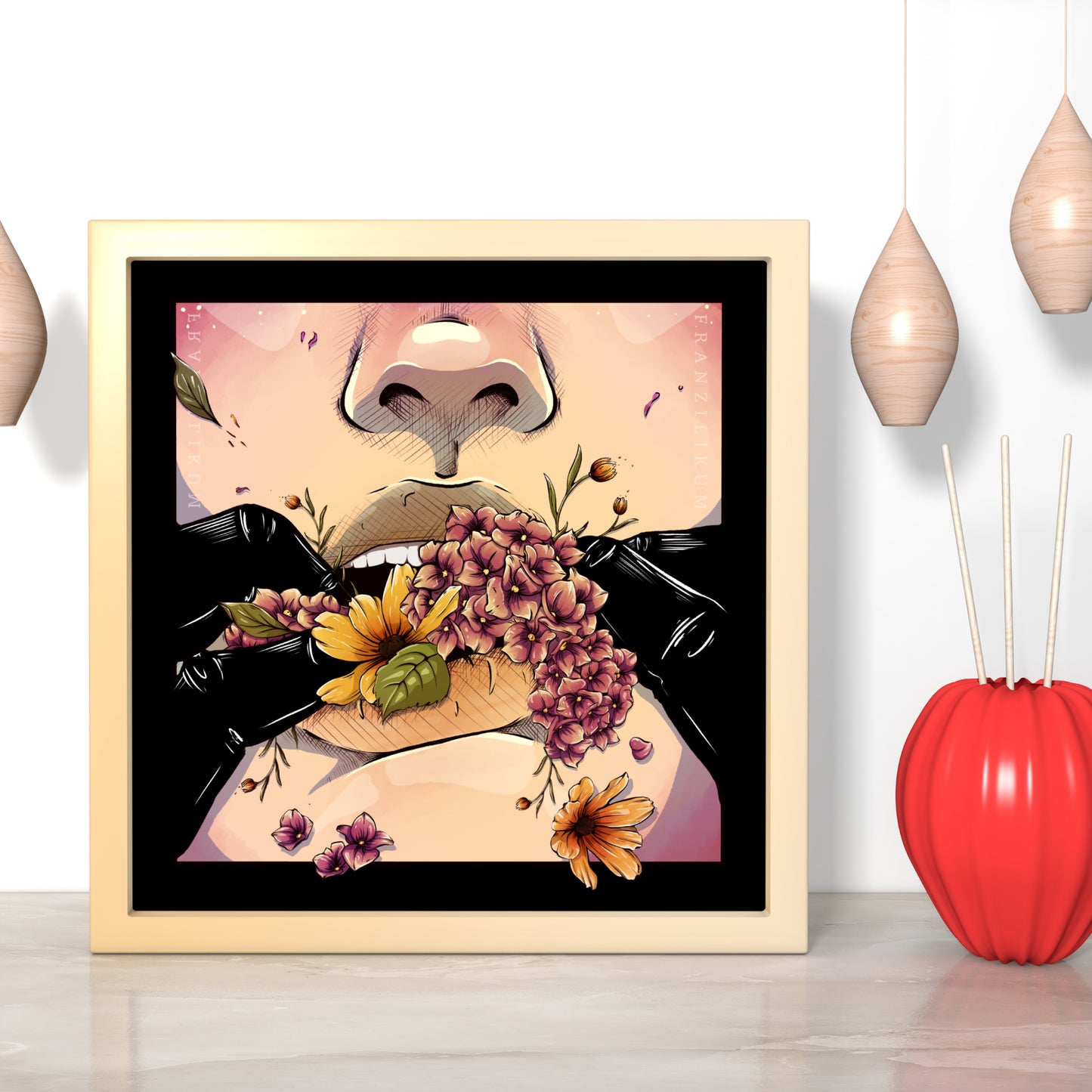 Let me help | Kunstdruck